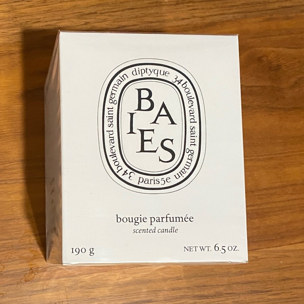 Diptyque Baies Scented Candle 190g *NEW/unused*